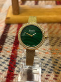 Accurist Ladies Emerald Green Diamanté Watch