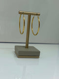 9ct Yellow Gold Full Hoop Earrings