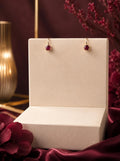 18ct Yellow Gold Ruby Stud Earrings